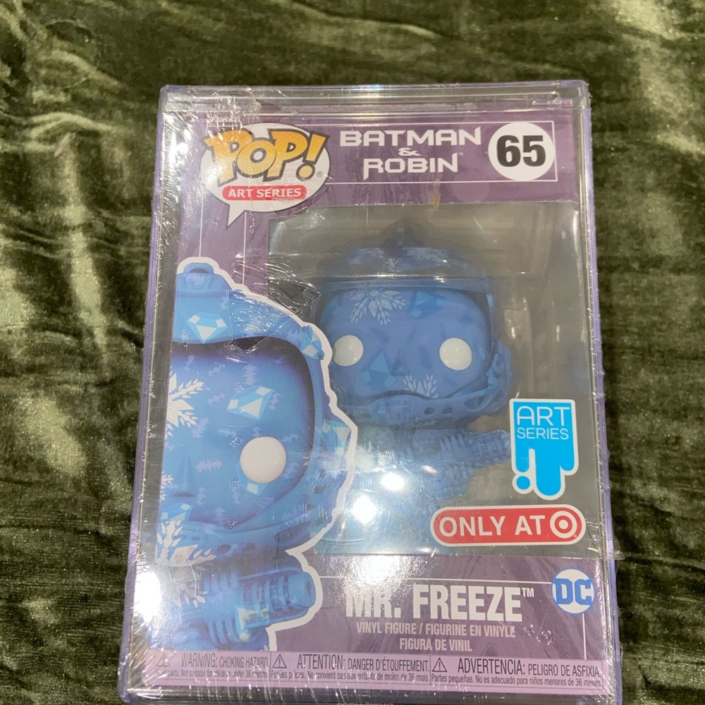 Funko Mr. Freeze Art Series Pop! Vinyl Figure - Blue & White